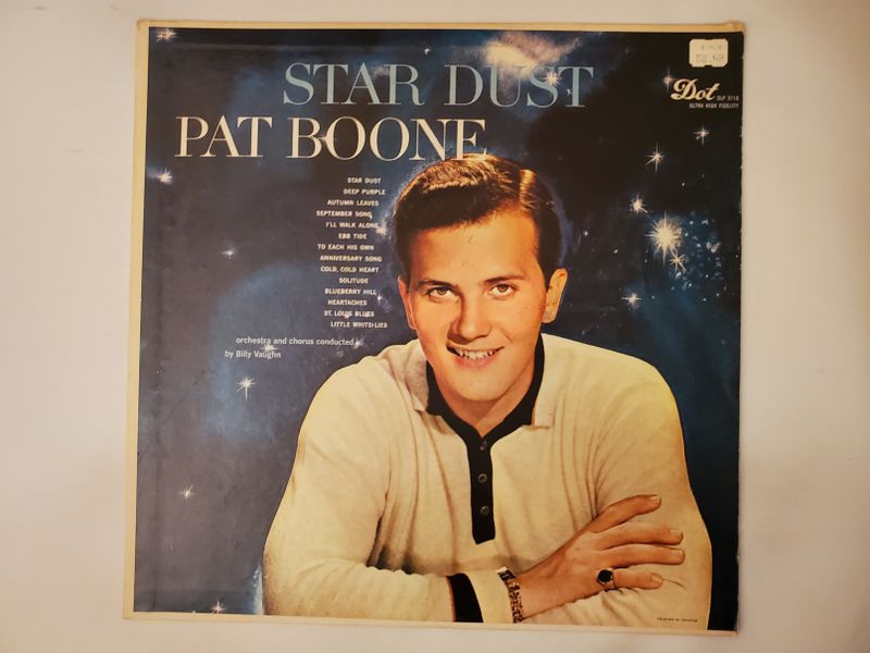 Pat Boone Star Dust vinyl record